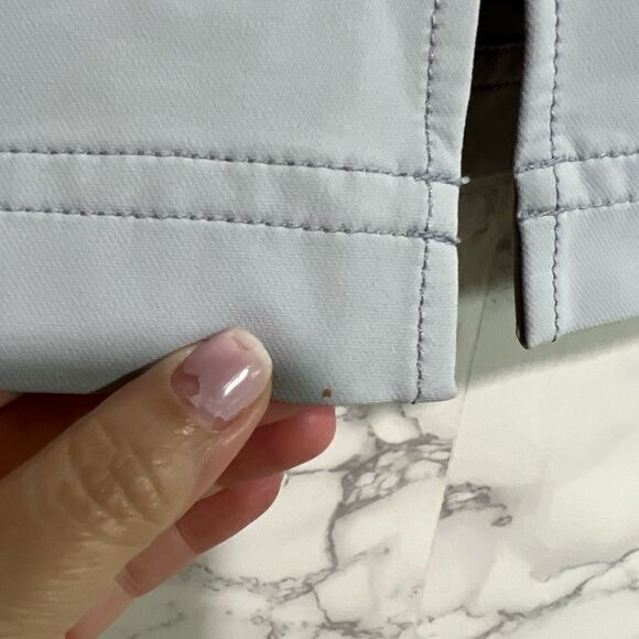 ATHLETA Women's Size 4P Sherpa Hiking Casual Skirt Cool Weather, Soft Grey - Picture 3 of 8